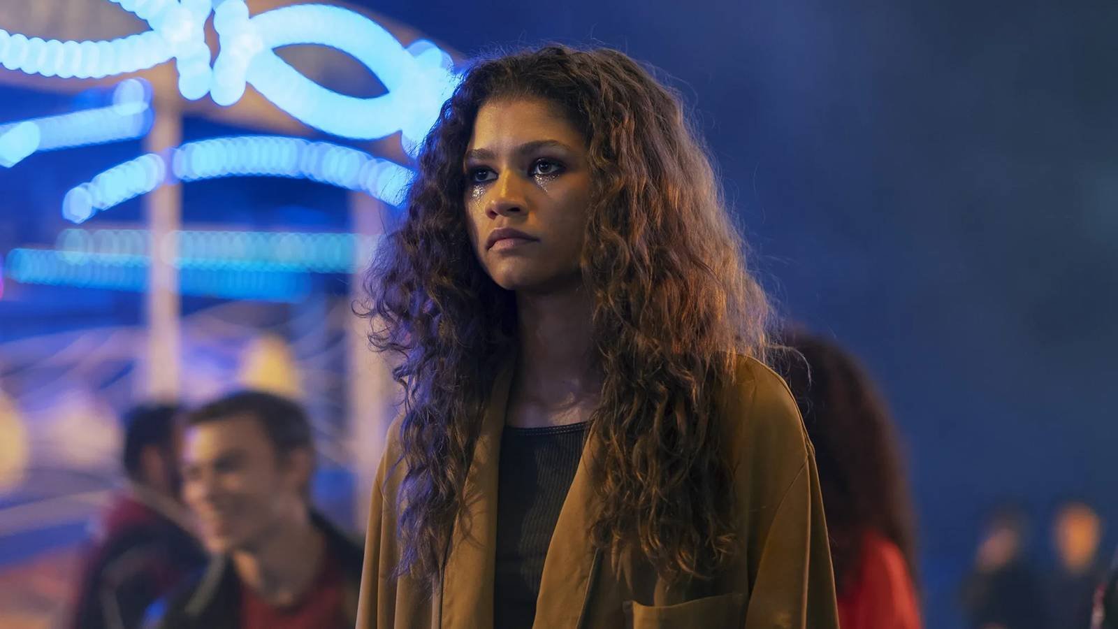 Zendaya como Rue en Euphoria